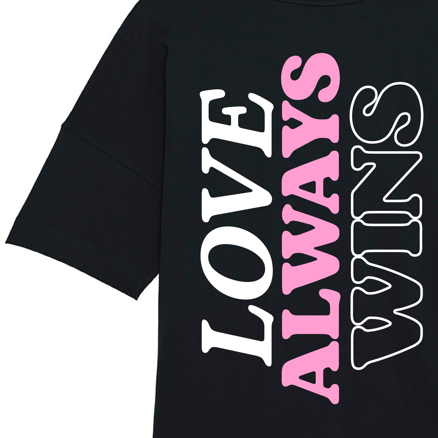 TEN. Love Always Wins Oversized T-Shirt